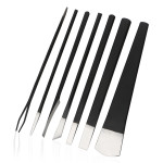 Segus Nail Clipper Pedicure Knife Set for Feet, 7pcs Ingrown Toenail Blade Tool with Storage Bag, High Manganese Steel Nail Knives Cuticle Remover, Professional Foot Repair Sharp Blade Kit for Nail Corn Callus